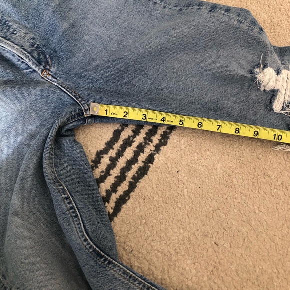 AGOLDE Riley Distressed High-Rise Jeans - Picture 7 of 11